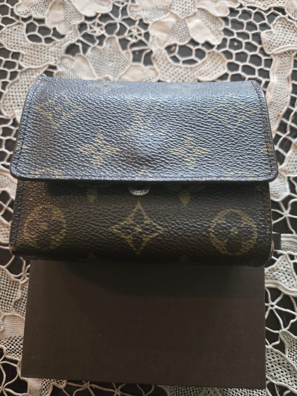 Louis Vuitton Vintage Monogram Brown Women's Wallet